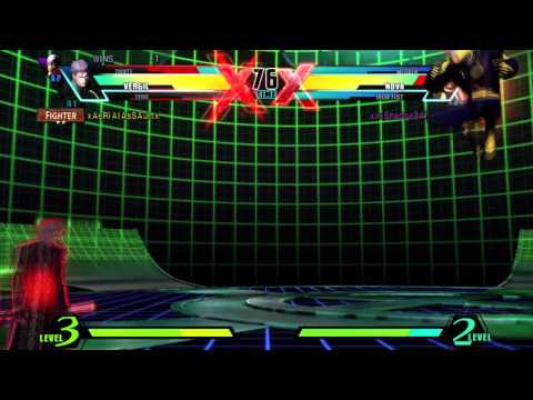 Ultimate Marvel vs Capcom 3: The Lobby - xAerialAssaultx VS xxxShadow247xxx R2 4-19-12