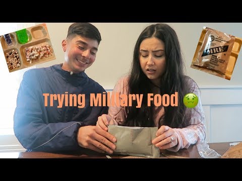TRYING MILITARY FOOD!