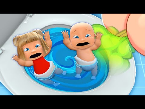 Babies Get Flushed Down TOILET?!
