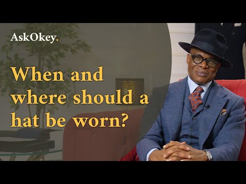 When and where should a hat be worn?