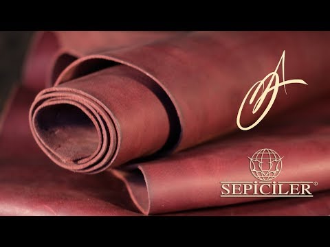 Sepici Leather - Burgundy Latigo 5-6oz