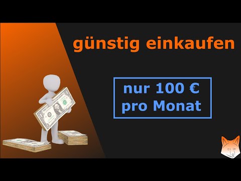 Günstig einkaufen – 100 € im Monat für Lebensmittel und Drogerie