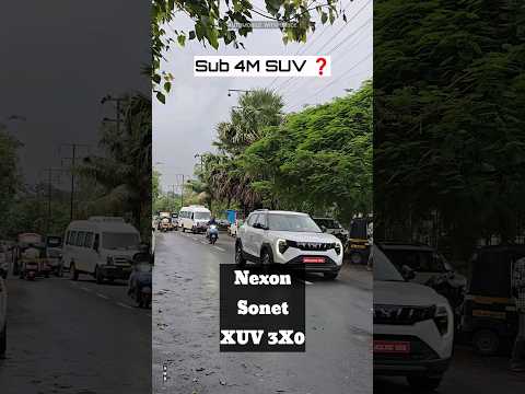 Nexon vs Sonet vs XUV 3XO - Looks #suv #shorts