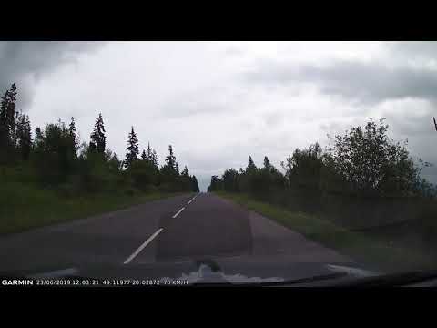 Driving around beautiful Tatra mountains (Time lapse)