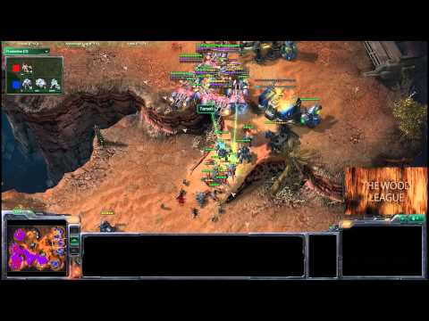 THE WOOD LEAGUE Starcraft 2: Tarson V. Bly (TvZ) - Part 2
