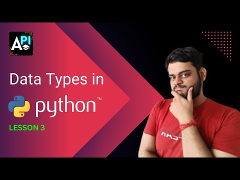 Data Types And Dynamic Typing In Python Python Class 3 Api Education