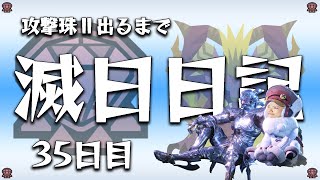 【僕は辻ちゃん派】大剣でOPみたいにカッコよく決める滅日リベンジ編　攻撃珠Ⅱが出るまで滅日日記　35日目