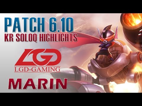 LGD MaRin - Rumble Top Lane - KR LOL Master 8LP Highlights
