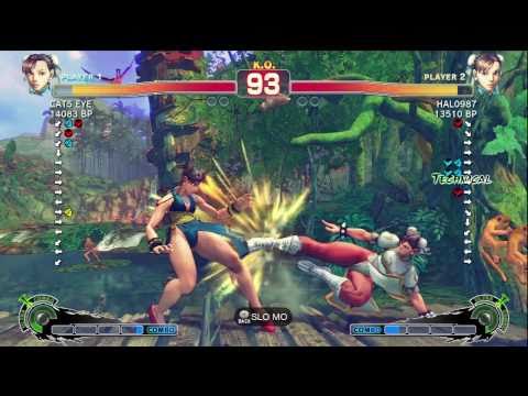 Haneyama [Chun] vs HAL0987 [Chun] SSF4 Japanese Online Ranked Matches - TRUE-HD