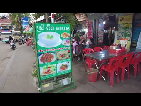 Pub Street Monday Walk in 4K – Siem Reap, Cambodia 🇰🇭