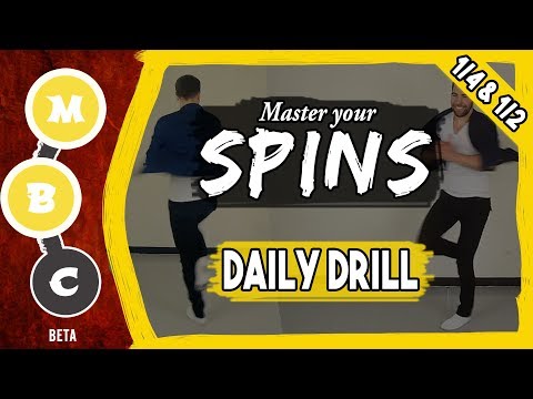 🌪How to Improve Your Spins ★ Spins Drill - Dance Practice ★ Beginners- Advanced ★ #MBCspins Video
