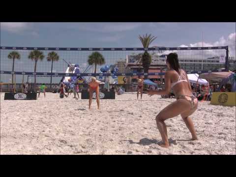 BEACH VOLLEYBALL | Women's Amateur Divisions | Game 2 | Clearwater Beach FL 2019 Video