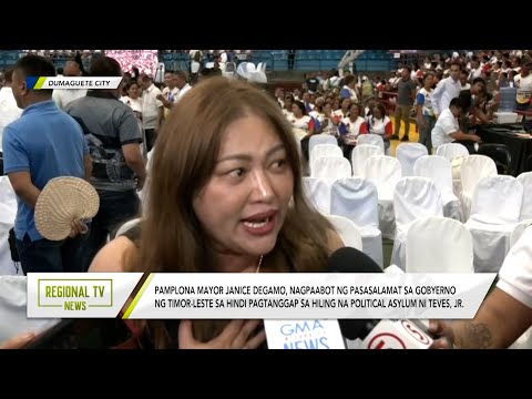 Regional TV News: Biyuda ni dating Negros Gov. Roel Degamo, umaasang maibabalik na sa bansa si Teves