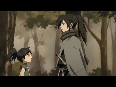 Biwamaru shows Dororo his autograph