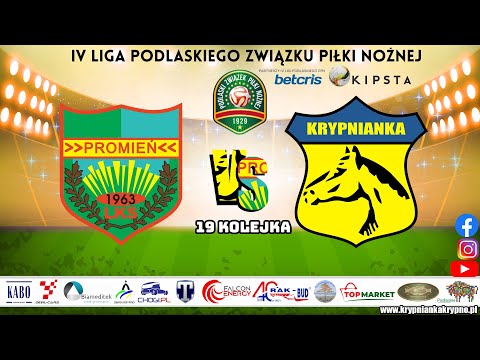 Promień Mońki vs Krypnianka Krypno  (4 Liga - 19 Kolejka 22/23)