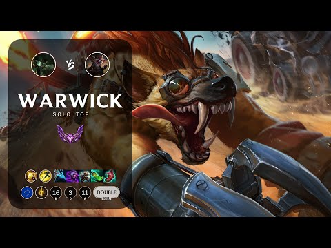 Warwick Top vs Kled - EUW Master Patch 13.8