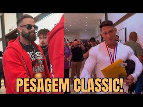 BEHIND THE SCENES WEIGH-IN CLASSIC PHYSIQUE MR OLYMPIA 2025! RAMON MADE WEIGHT!! MANY ATHLETES DI...