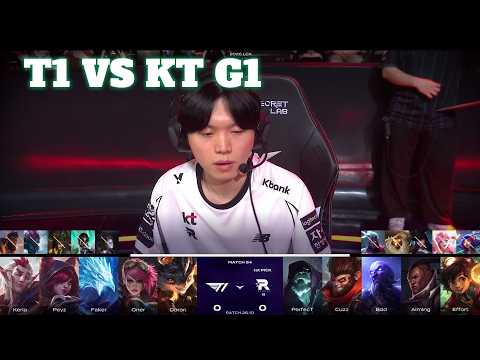 T1 vs KT Game 1 | LCK 2026 Rounds 1-2 Week 9 Day 2 | T1 vs KT Rolster G1