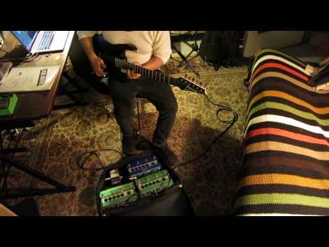 Christopher Cavaliere - Ibanez RGKP6 and Line 6 DL4 Looping