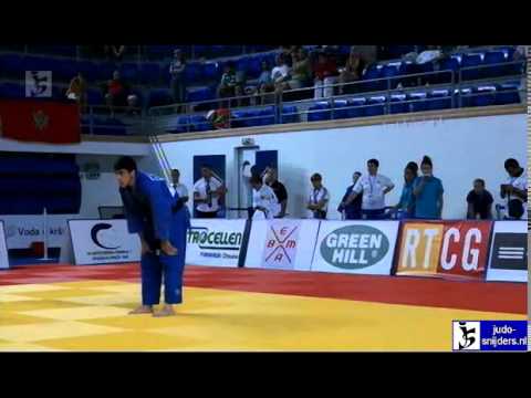 Judo 2012 European Championship Cadets Bar: Azukas (LTU) - Dermishyan (ARM) [-55kg]