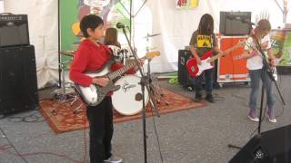 Kids band High Voltage covered &quot;Old Time Rock &amp; Roll&quot; by Bob Seger.  May 2013.