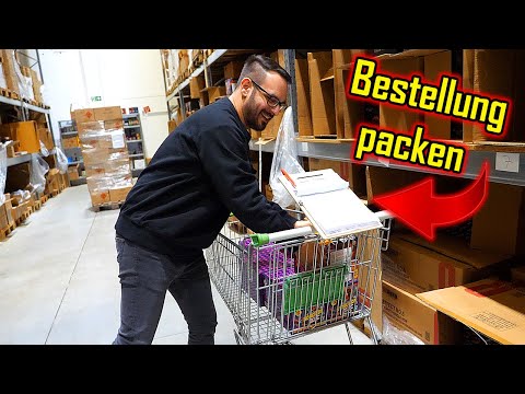 🛒 I'm packing 2 firework orders from viewers | At the Röder Fireworks warehouse