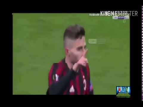 Borini goals-UEFA EROPA LEAGUE-AC Milan vs Ludogorets