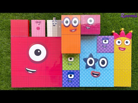 Looking for Numberblocks Puzzle Tetris NEW 2000 Space ASMR - Numberblocks Satisfying Video #85