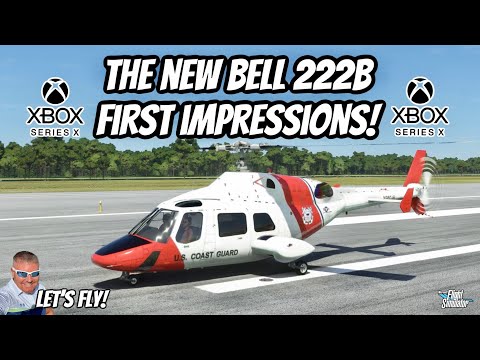 COWAN SIM 222B First Impressions! Microsoft Flight Simulator Xbox MSFS 2020
