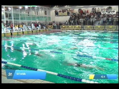 Serie 1 dei 50 Farfalla  Assoluti Femmine Master - Campionati Regionali Masters 2014 di Veneto e Fr