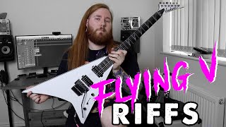 Video thumbnail for 6 Metal Guitar Riffs That Must Be Played On A V Shape Guitar | Jackson Pro Series CD24 Review | by Jamie Slays