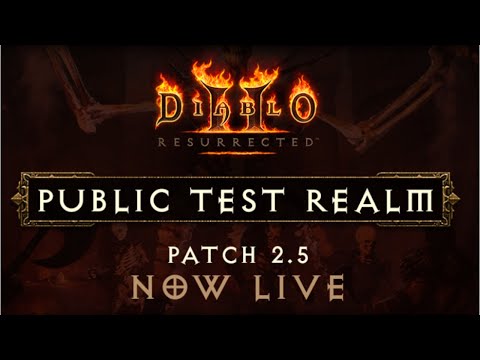 New Patch 2.5! Diablo 2 Resurrected PTR & TERROR ZONES!
