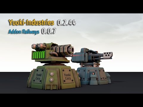 Factorio - Yuoki Industries 0.2.44 - YI-Railways 0.0.7 - Changes Overview