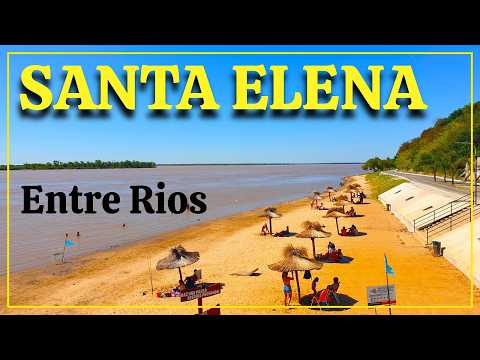 SANTA ELENA - Entre Rios (Visitamos un PARAISO de PLAYAS DORADAS, CARNAVALES, HISTORIA y TRADICION)