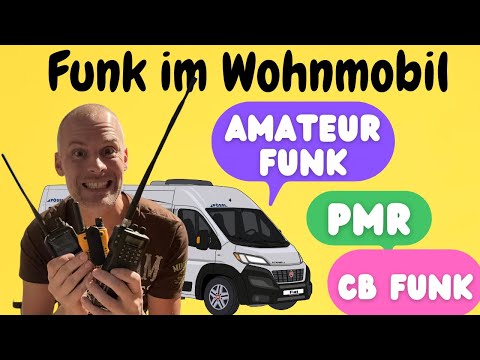 Radio in the motorhome - PMR, CB radio and amateur radio in comparison + range