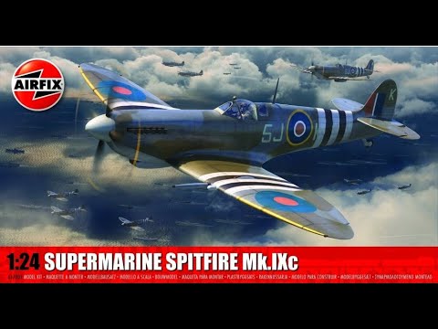 Supermarine Spitfire Mk.IXc : Airfix : 1/24 Scale Model : In Box Review