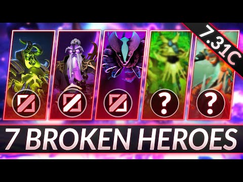 7 BEST HEROES to SPAM - Why EVERY PRO is ABUSING These - Dota 2 Guide