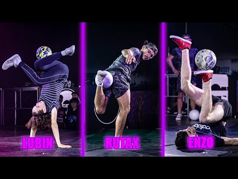BATTLE LUBIN VS ENZO CARPENTIER VS RUTAX CHAMPIONNAT DE FRANCE 2021 FREESTYLE FOOTBALL