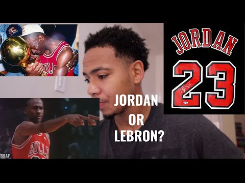 Young NBA Fan Reacts To The Legendary Michael Jordan Highlights (The Goat? or Is Lebron...)