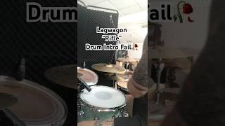 Lagwagon "Rifle" Drum Intro Fail🥀 #lagwagon