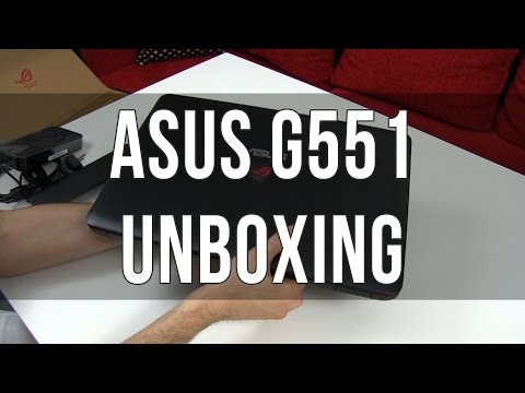 Asus G551JM gaming laptop unboxing and first impressions