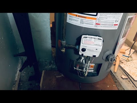 How to turn on a water heater step by step.