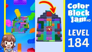 Solusi Level 184 Color Block Jam