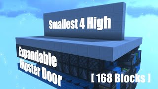 【Showcase】 Smallest 4 High Expandable Hipster Door