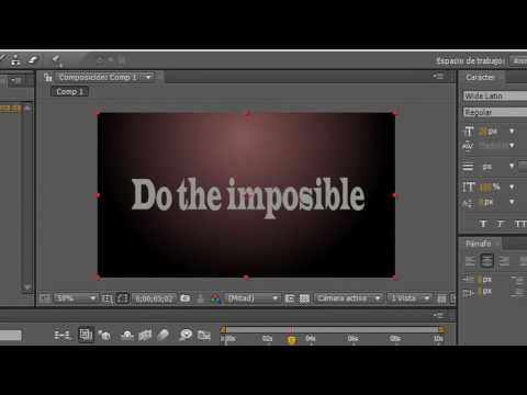 Como tener tu Adobe After Effects en español e ingles al mismo tiempo