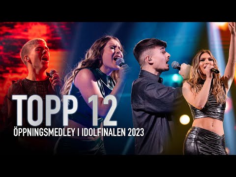 Topp 13 öppnar Idolfinalen med ett magiskt medley  | Idol Sverige | TV4 & TV4 Play