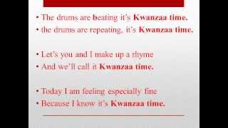 Ms. Forbis' Concert Practice- Kwanzaa Time (with voices)