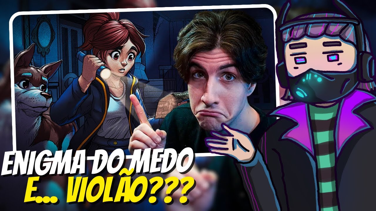 Vendo o Grifo falando sobre Enigma do Medo e conversando muito sobre violão | React Grifinho