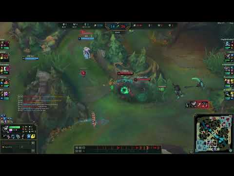 the most balanced champion in the game (rengar) 1v5 pentakill