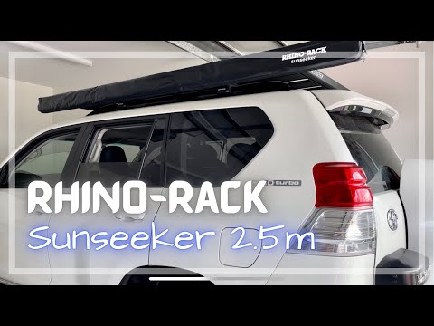 How to install Side Awning on a 4WD | SUNSEEKER 2.5m | Rhino-Rack 2022